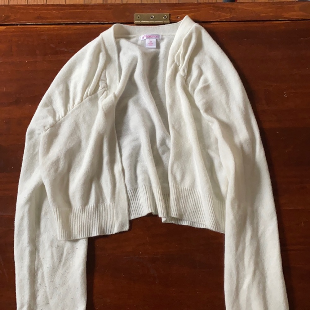 Cropped sweater